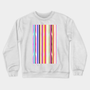 Rainbow barcode Crewneck Sweatshirt